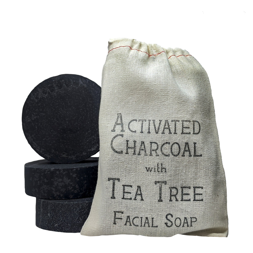 Activated Charcoal Tea Tree Facial Soap