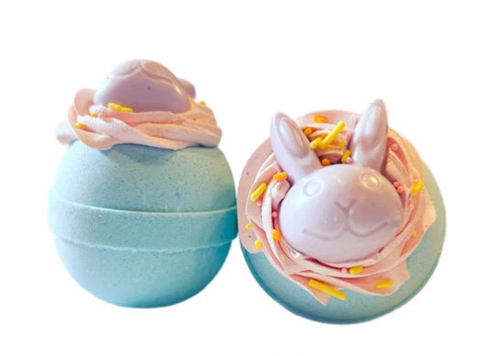 Bunny Foaming Bath Bomb + Soap
