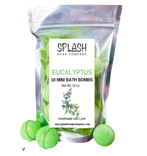 Eucalyptus Mint Mini Bath Bombs