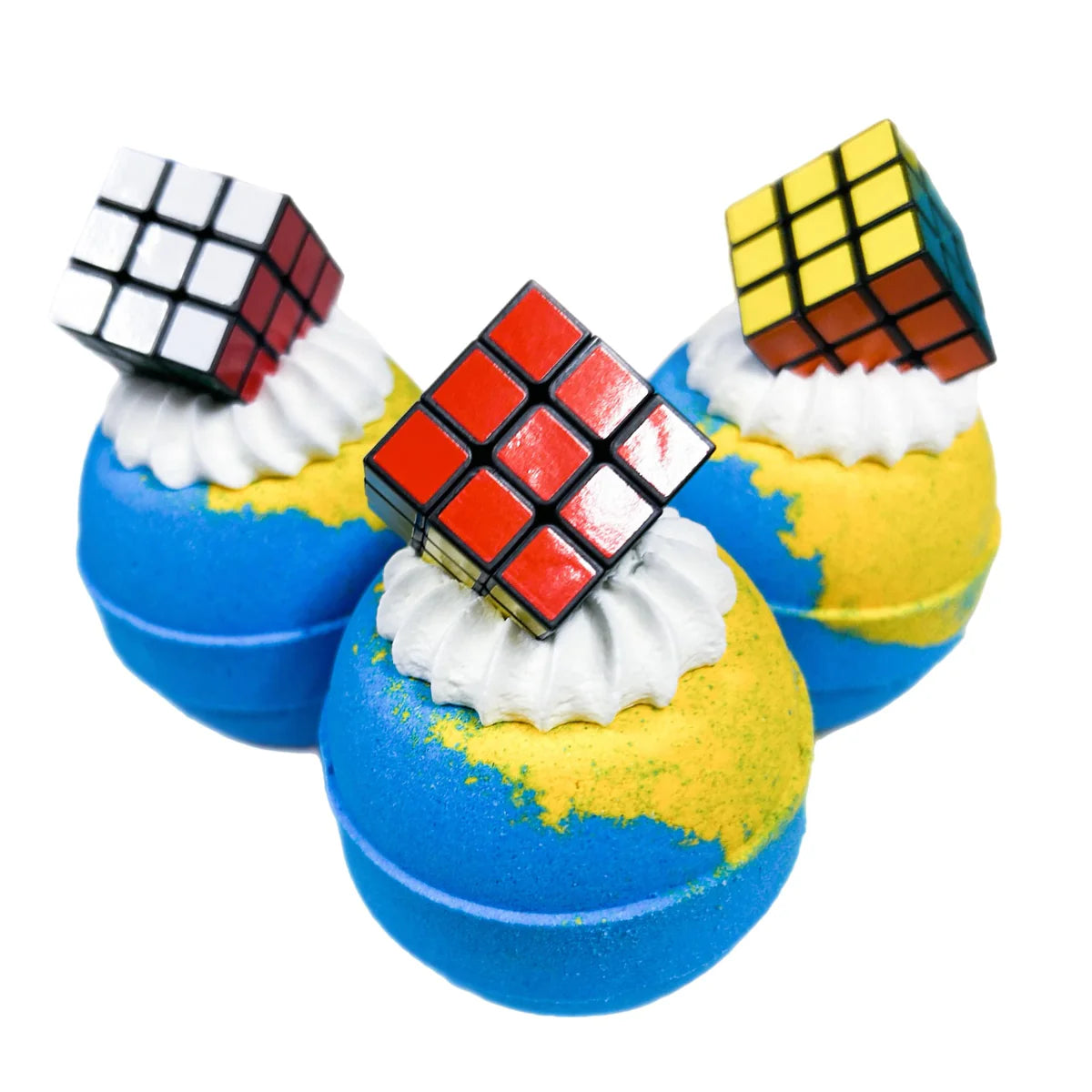 Cube Foaming Bath Bomb