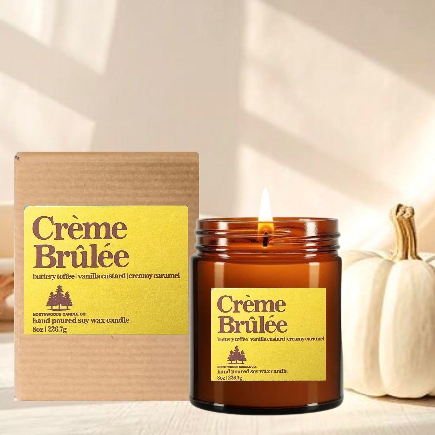 Creme Brulee Candle-Limited Fall Collection