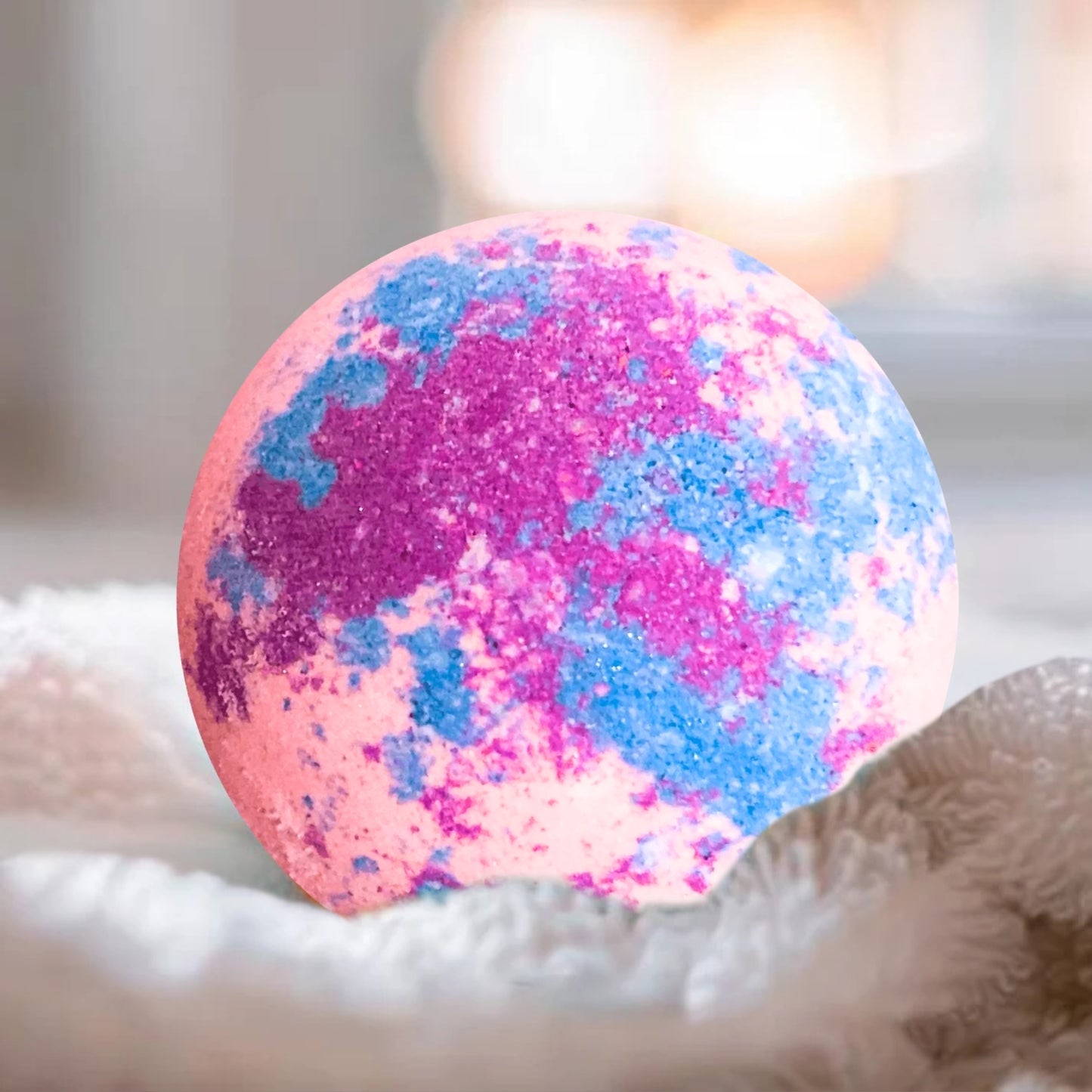 Cotton Candy Bath Bomb