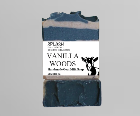 Vanilla Woods Goat Milk Soap-UP NORTH COLLECTION