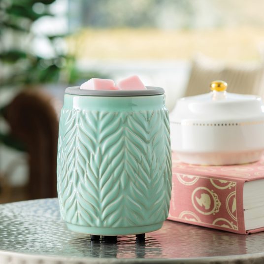 Mint Wax Warmer With Flip Dish