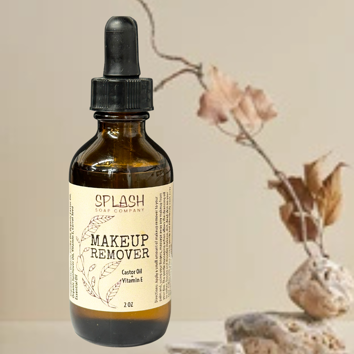 Makeup Remover with Castor Oil + Vitamin E