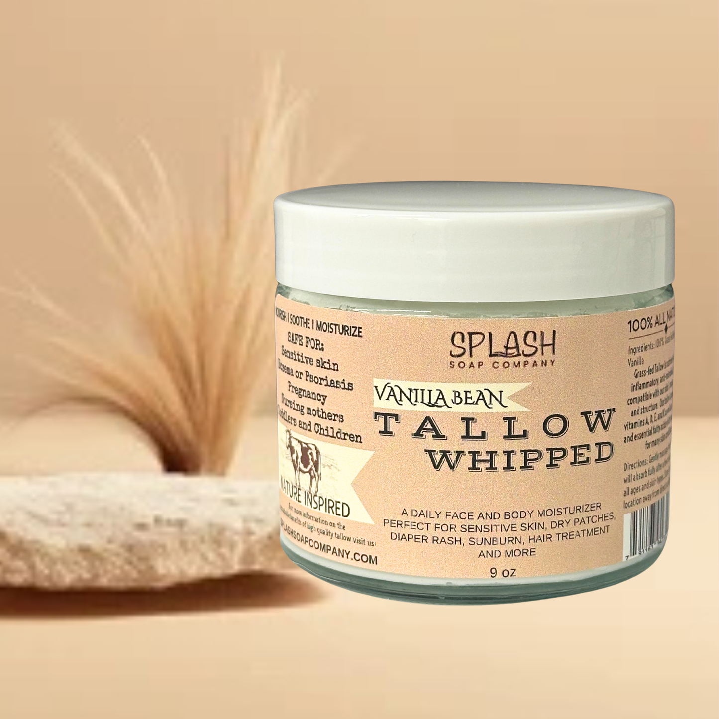 Vanilla Bean Whipped Tallow