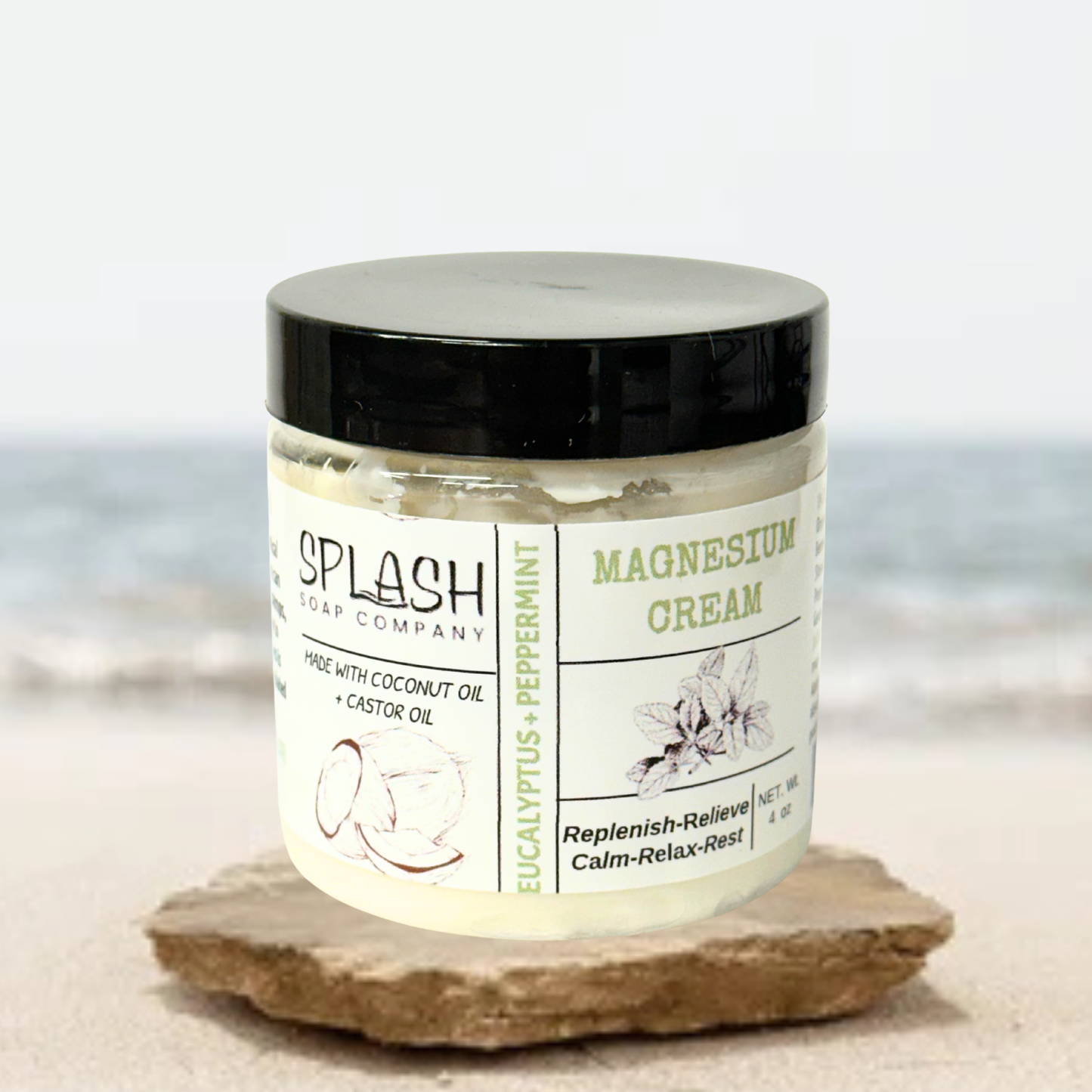 Eucalyptus + Peppermint Magnesium Cream