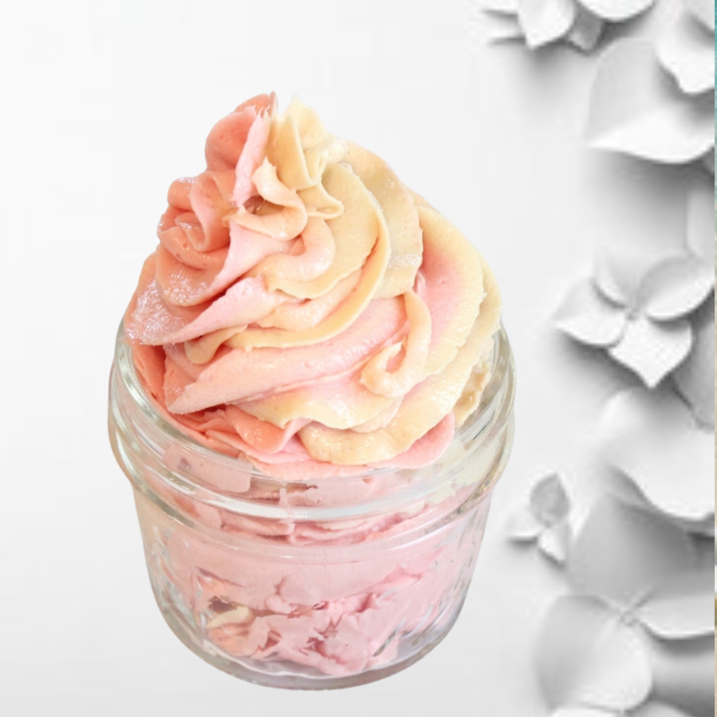 Citrus Hibiscus Whipped Soap + Shave Butter