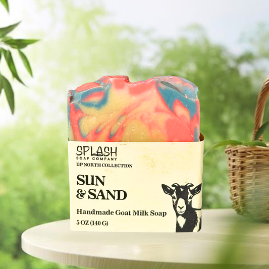 Sun & Sand Goat Milk Soap-UP NORTH COLLECTION