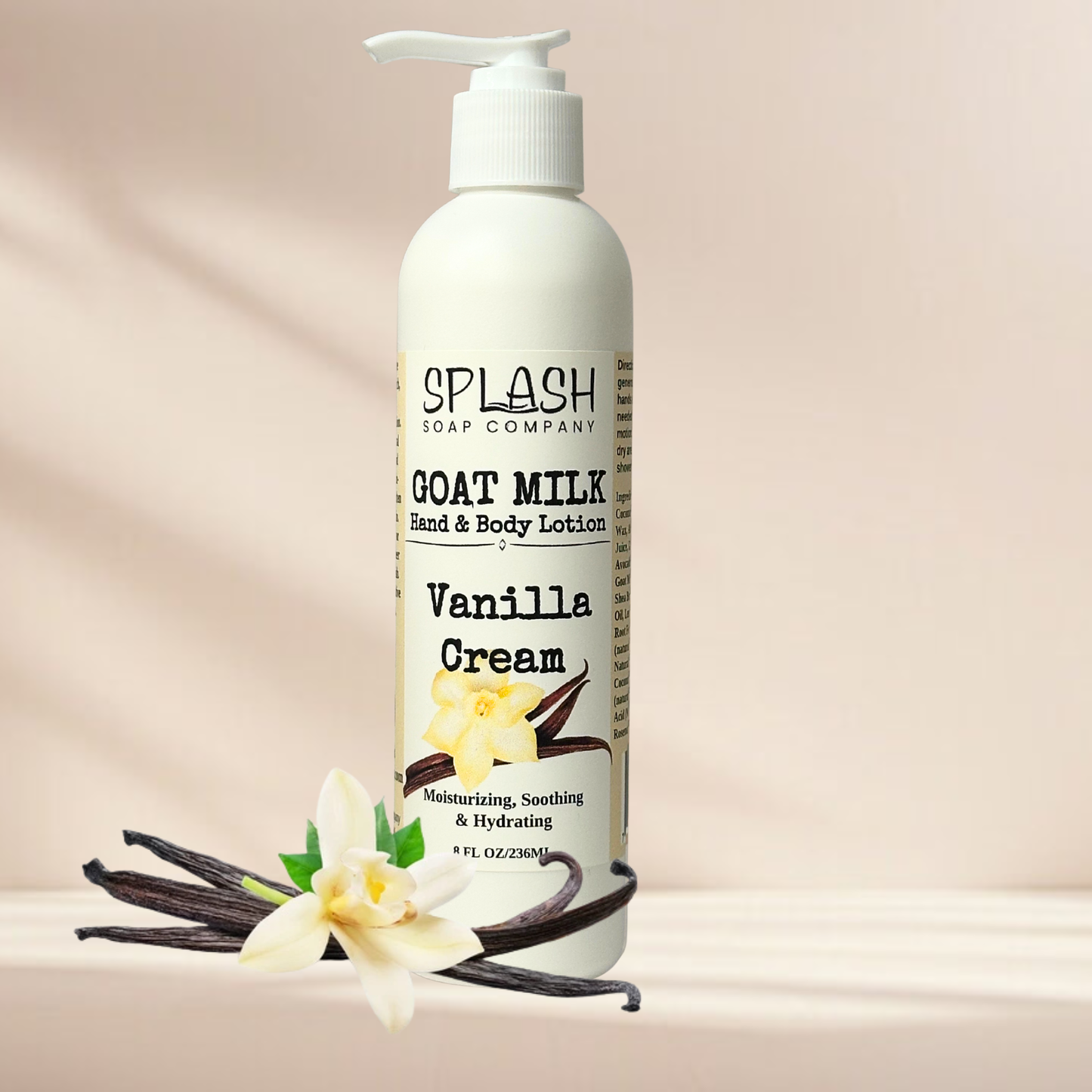 Vanilla Cream Hand & Body Lotion