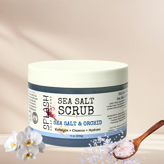 Sea Salt & Orchid Sea Salt Scrub