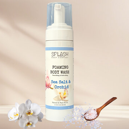 Sea Salt & Orchid Foaming Body Wash