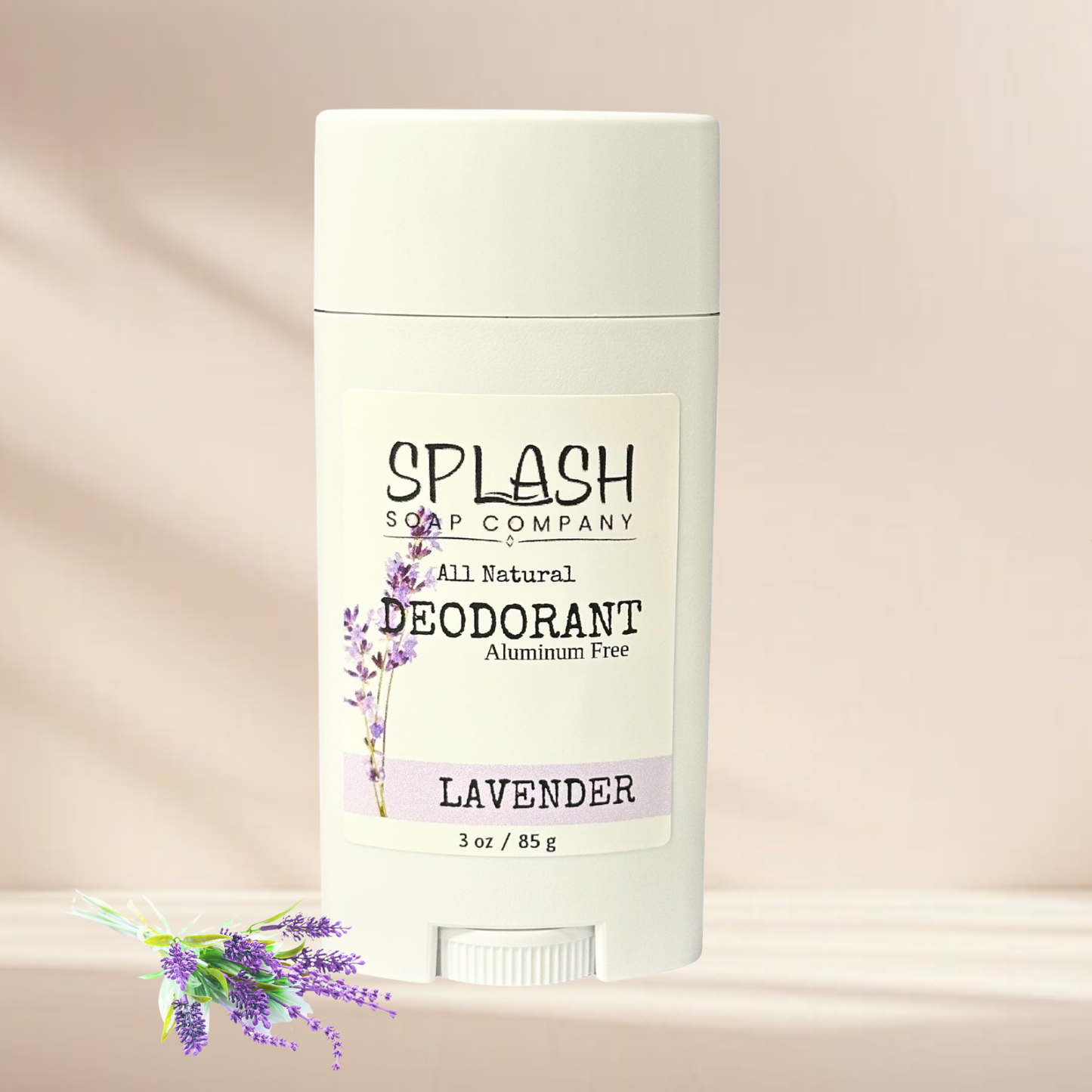 Lavender Activated Charcoal Natural Deodorant