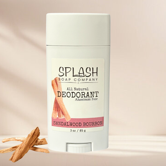 Sandalwood Bourbon Activated Charcoal Natural Deodorant