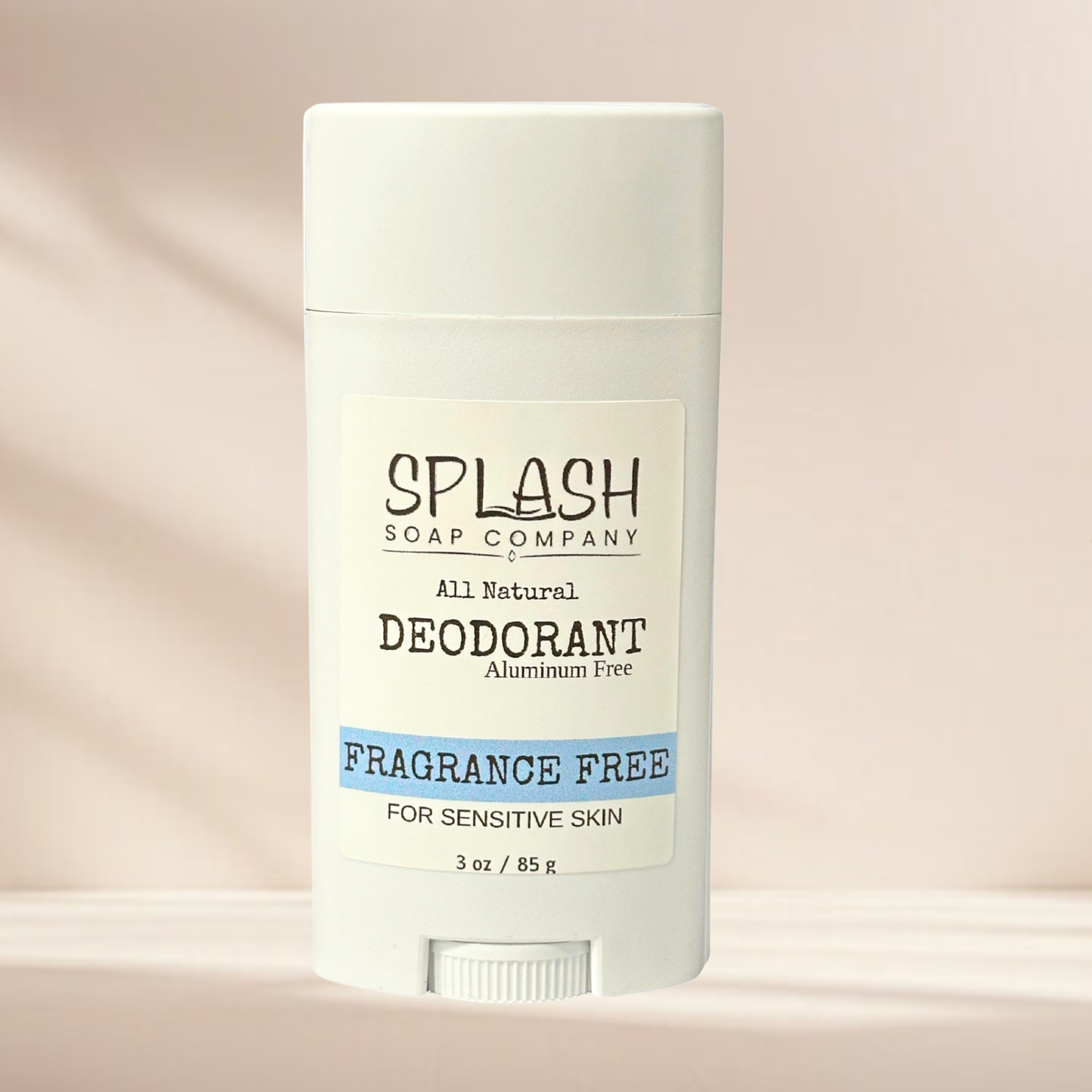 Fragrance Free Activated Charcoal Natural Deodorant