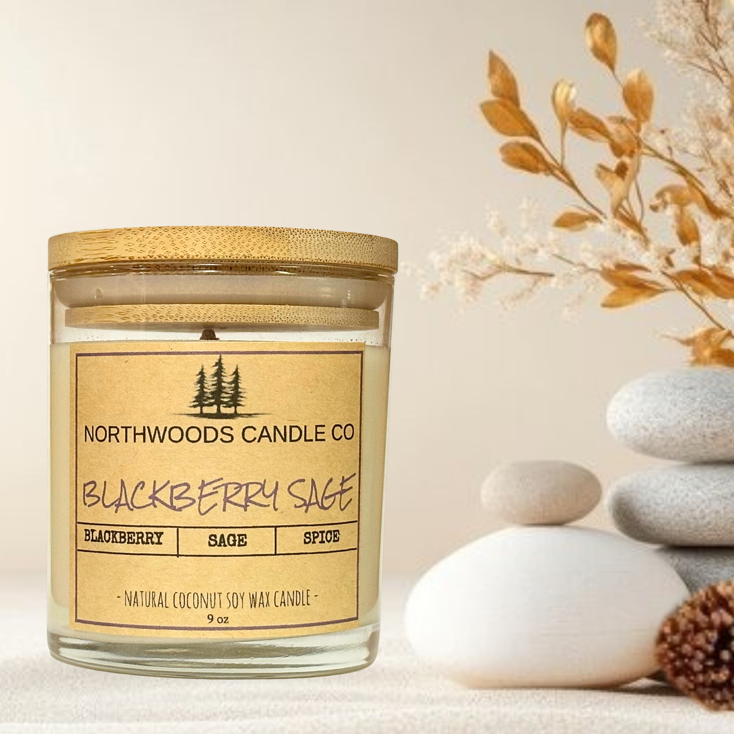Blackberry Sage Candle- Classic Collection