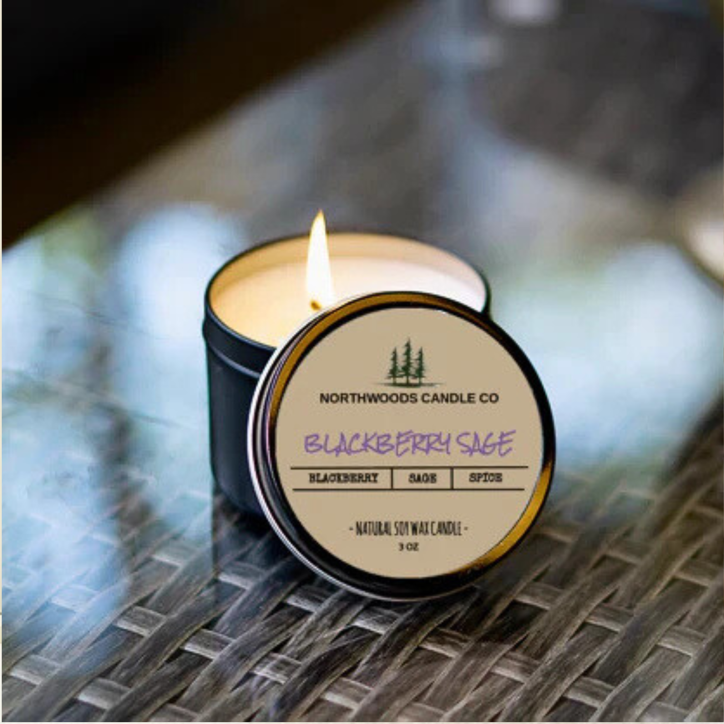 Blackberry Sage Candle- Classic Collection