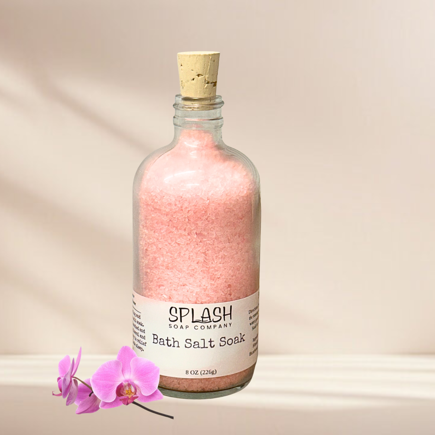 Pink Orchid & Amber Bath Salt