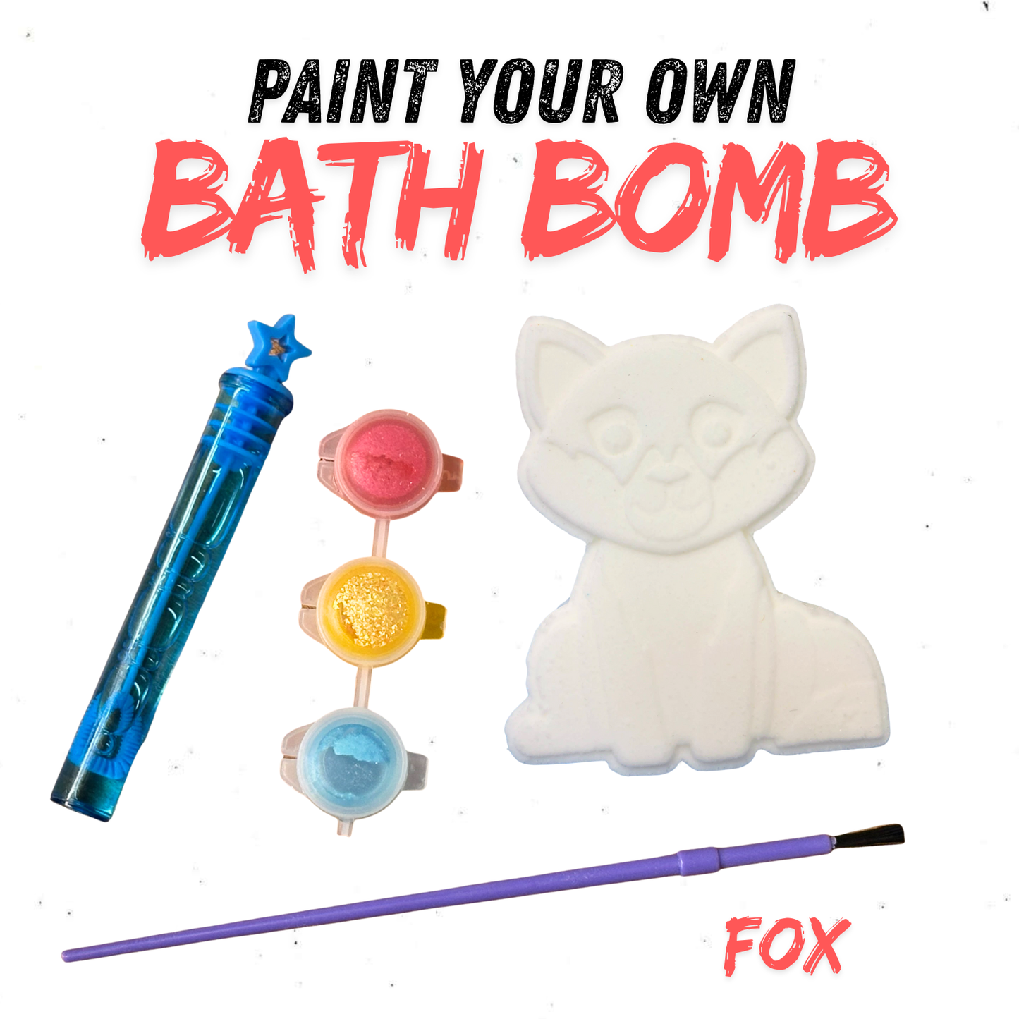 FOX-PAINT YOUR OWN BATH BOMB