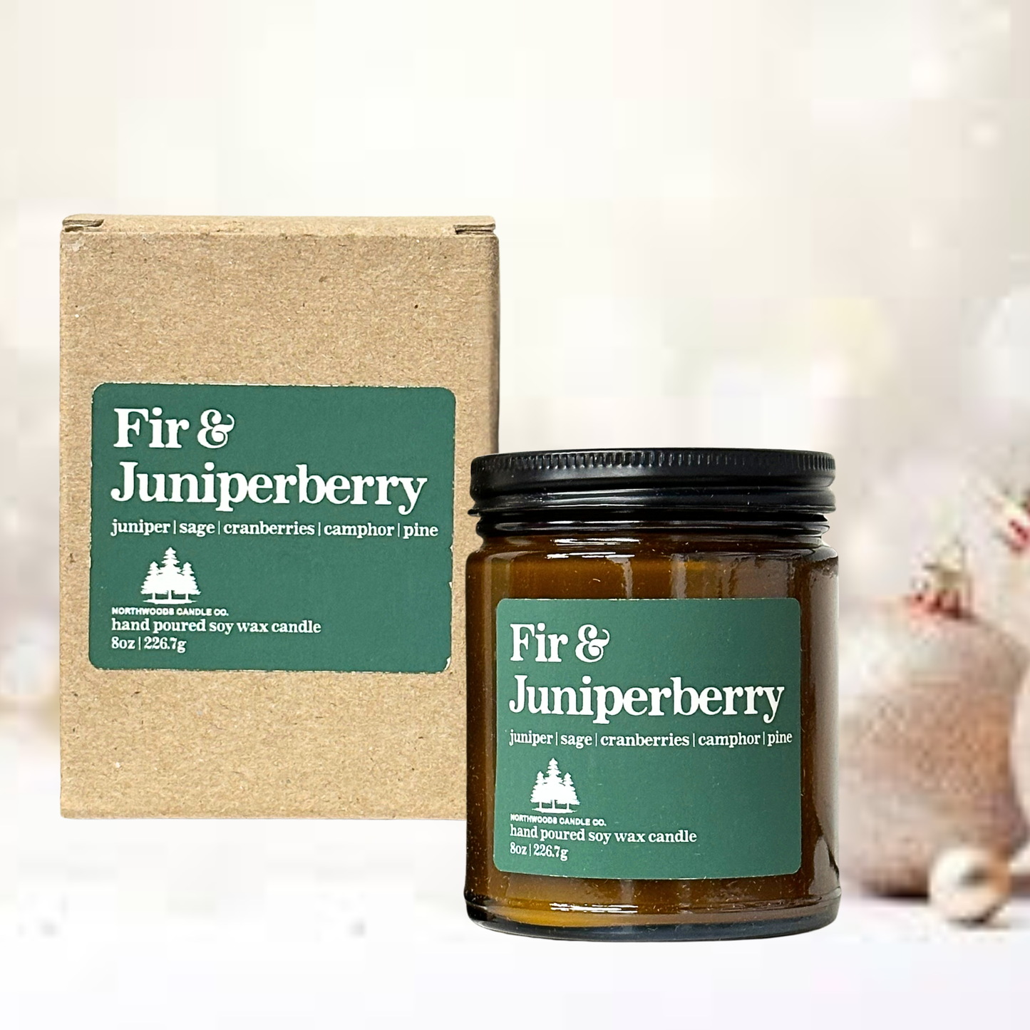 FIR & JUNIPERBERRY HOLIDAY CANDLE