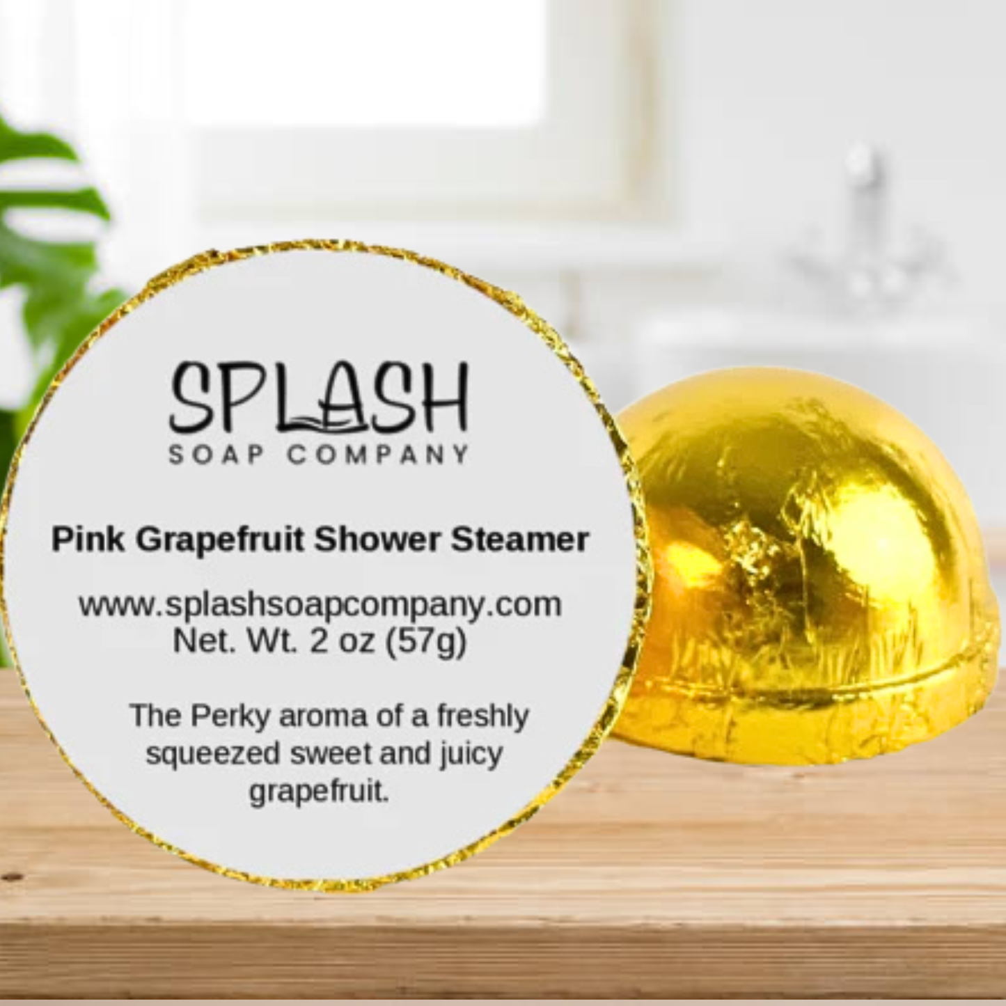 Pink Grapefruit Shower Steamer