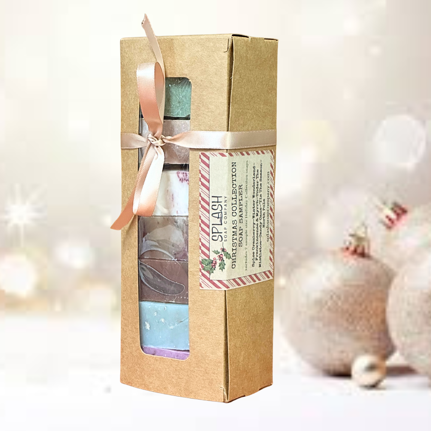 Christmas Collection 7 Soap Sampler