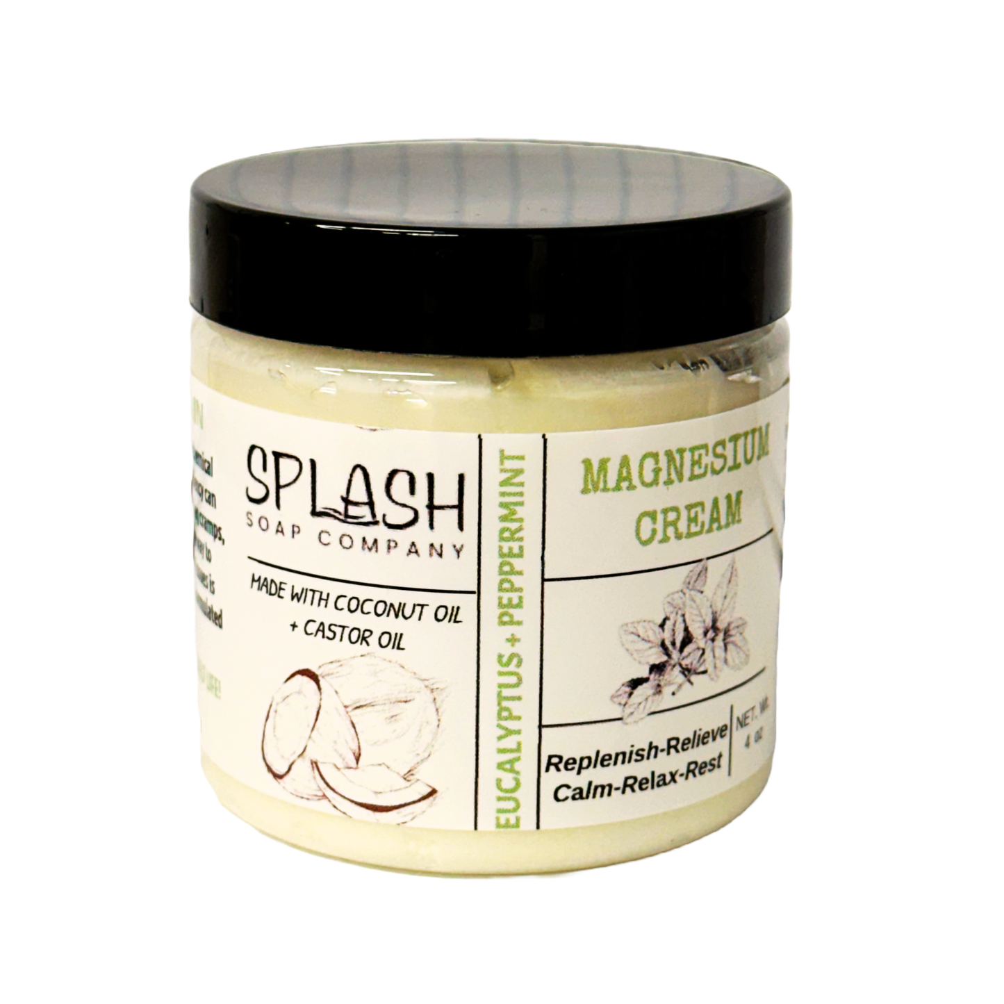 Eucalyptus + Peppermint Magnesium Cream