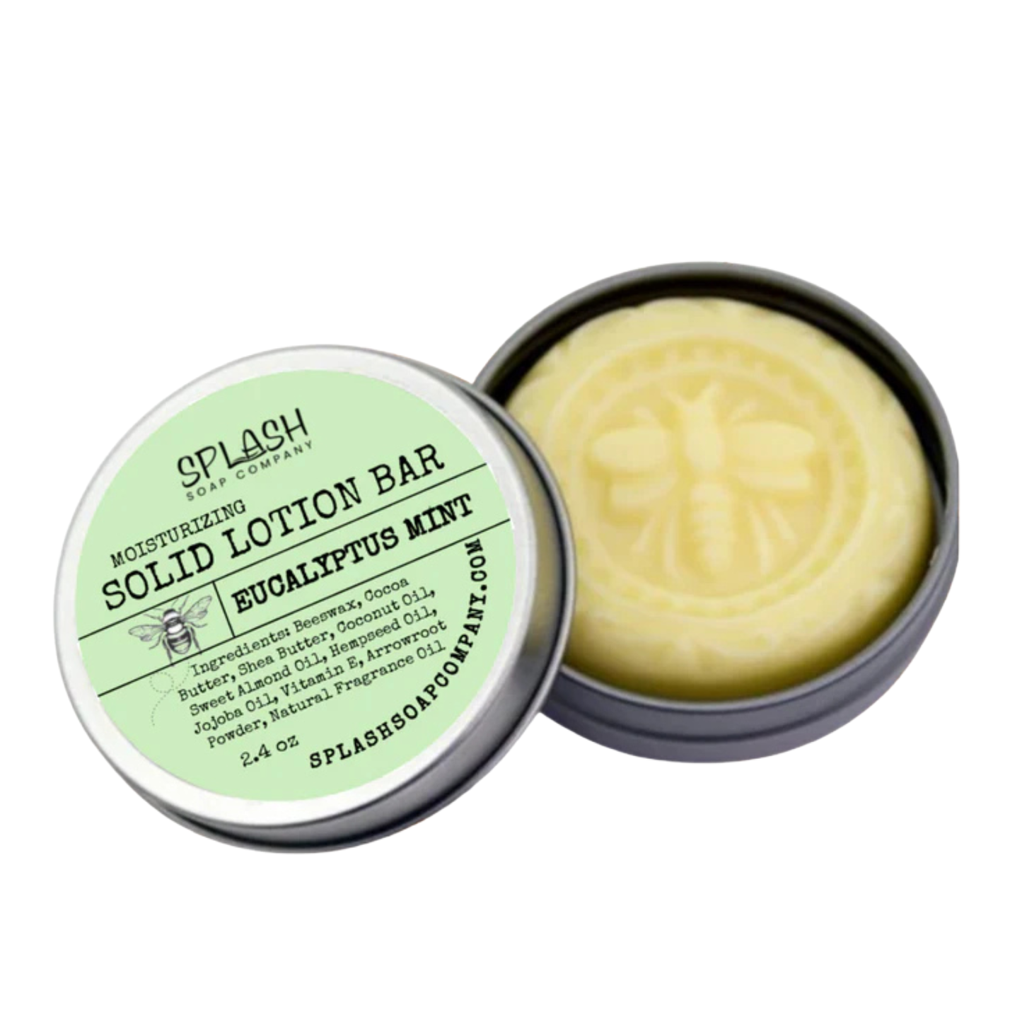 Eucalyptus Mint Solid Lotion Bar