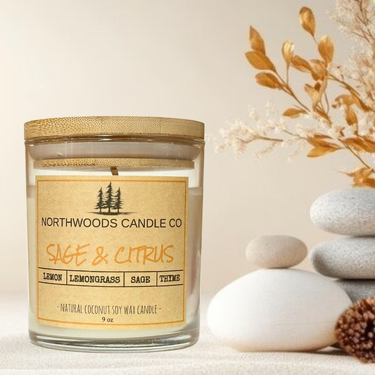 Sage & Citrus Candle- Classic Collection