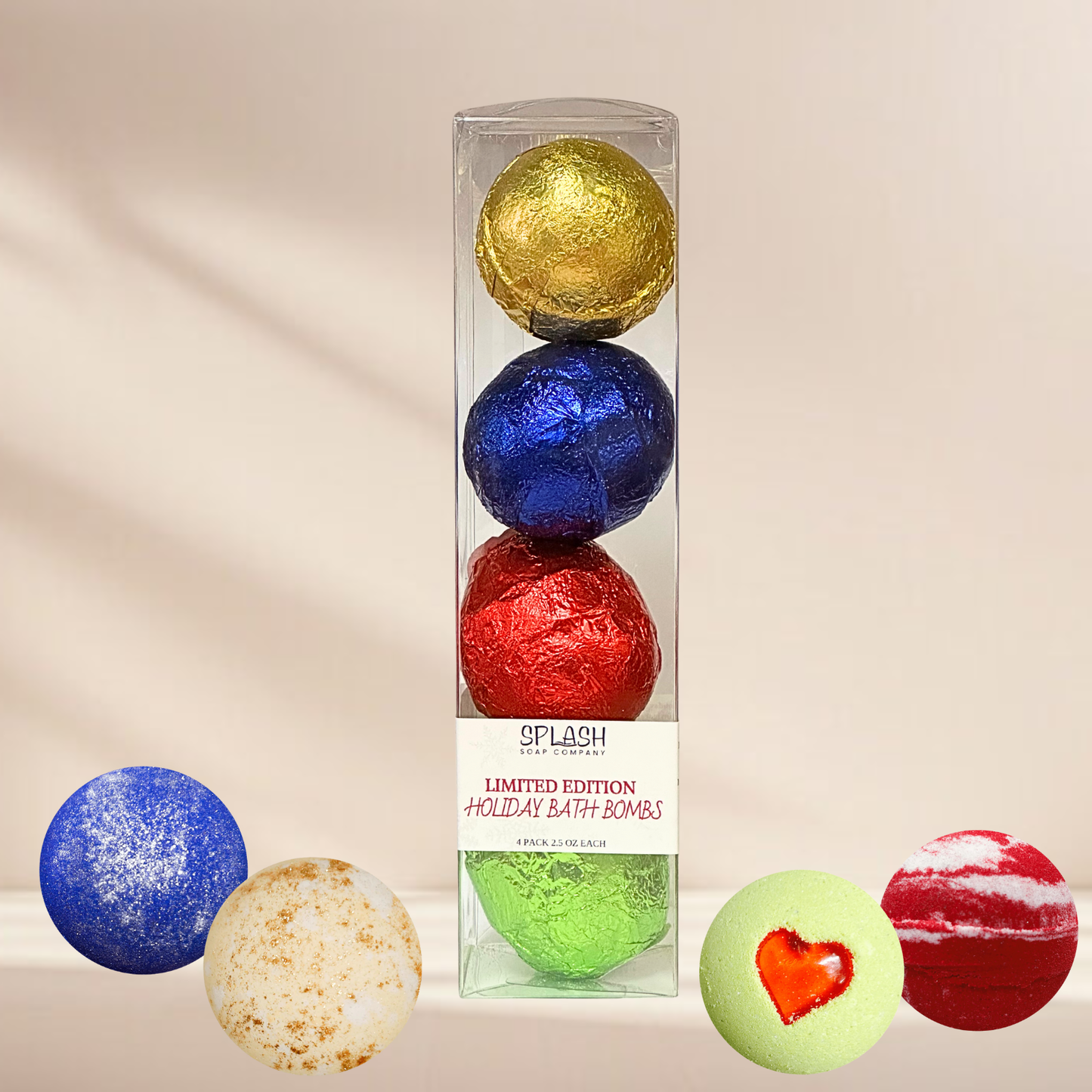 Bath Bomb Set- Holiday Edition