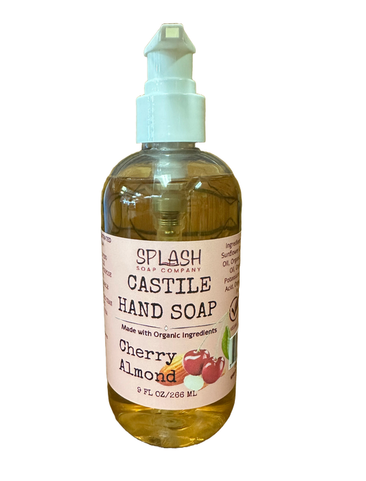 Cherry Almond Castile Hand Soap