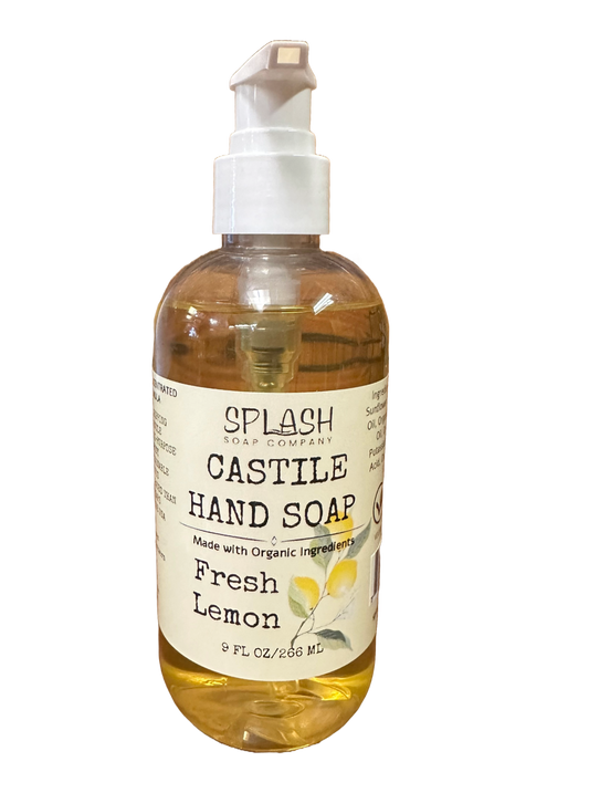 Fresh Lemon Castile Hand Soap