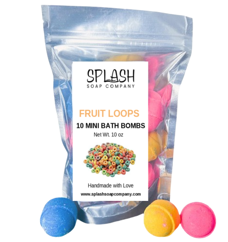 Fruit Loops Mini Bath Bombs