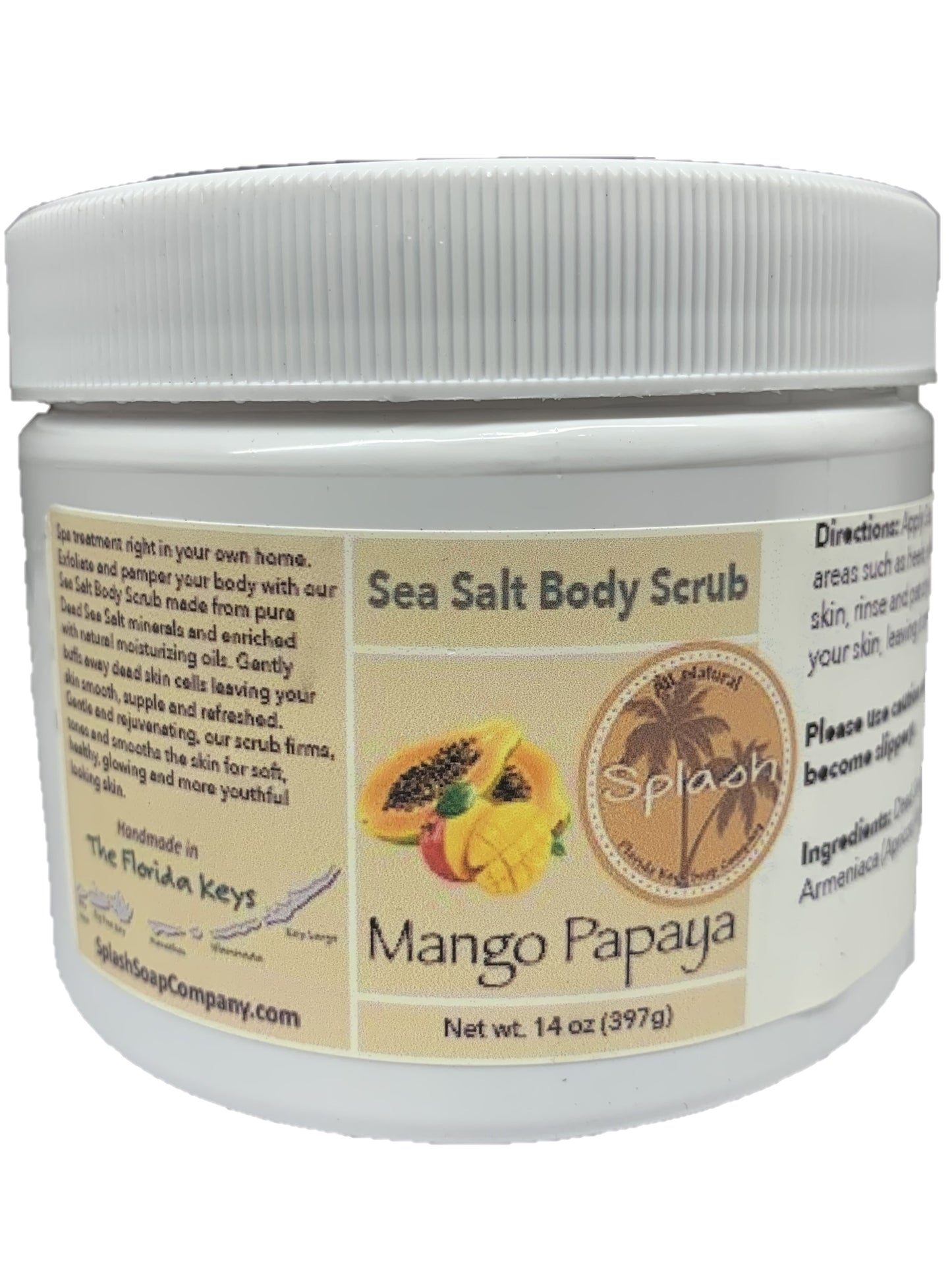 Mango Papaya 14 OZ - Splash Soap Company