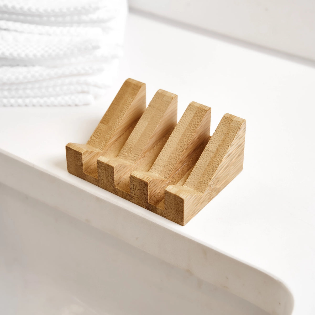 Self-Draining Soap Dish