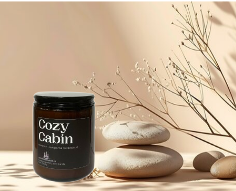 Cozy Cabin Candle-Rustic Cabin Collection