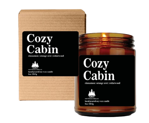 Cozy Cabin Candle-UP NORTH COLLECTION