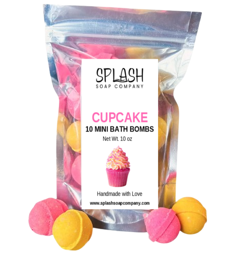 Cupcake Mini Bath Bombs