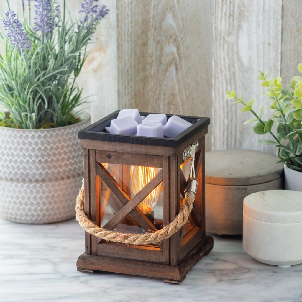 Walnut & Rope Vintage Bulb Illumination Fragrance Warmer