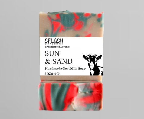 Sun & Sand Goat Milk Soap-UP NORTH COLLECTION