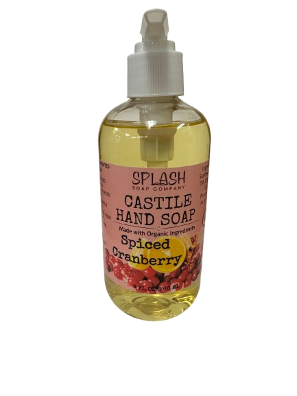 Spiced Cranberry Castile Soap