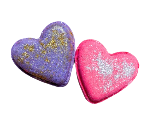 Heart Bath Bomb 4 piece