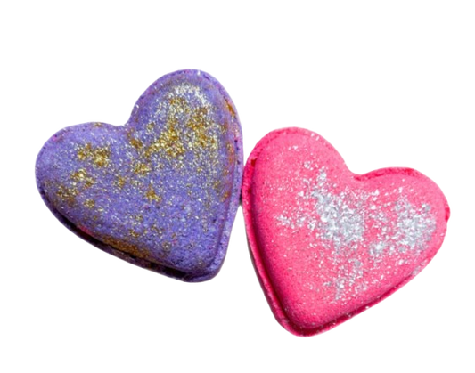 Heart Bath Bomb 4 piece