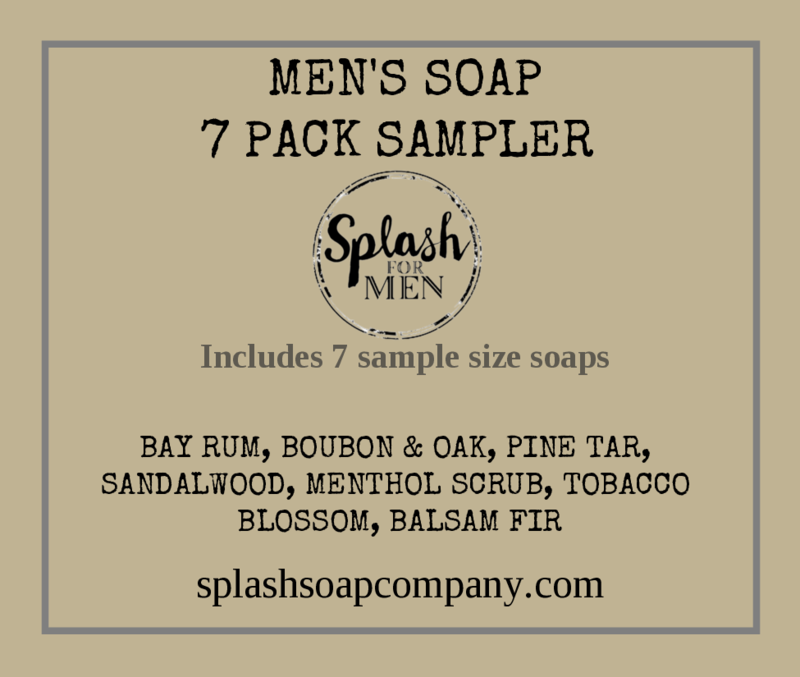 Men's Soap 7 Pack Sampler