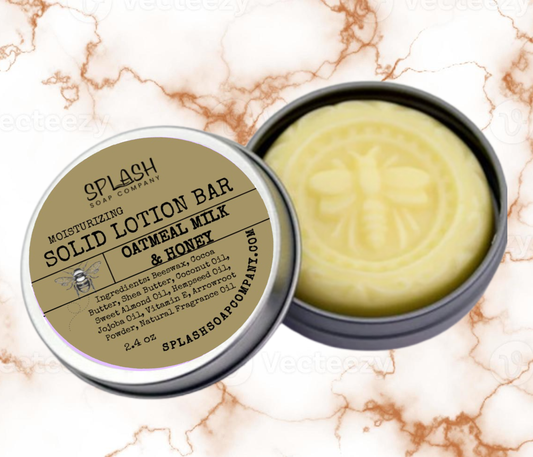 Oatmeal Milk & Honey Solid Lotion Bar
