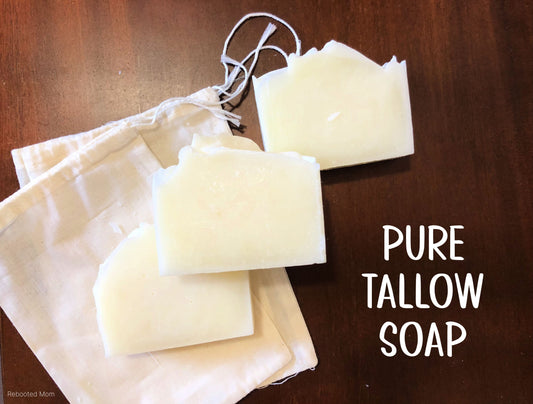 Pure Tallow Soap Unscented