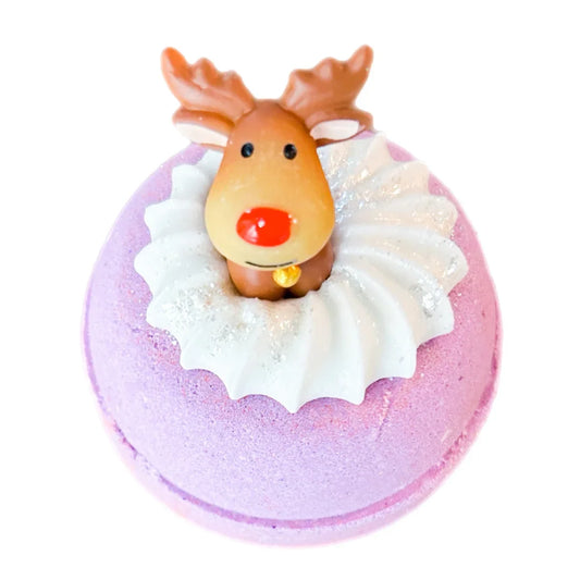 Reindeer Foaming Bath Bomb-Limited Holiday Edition