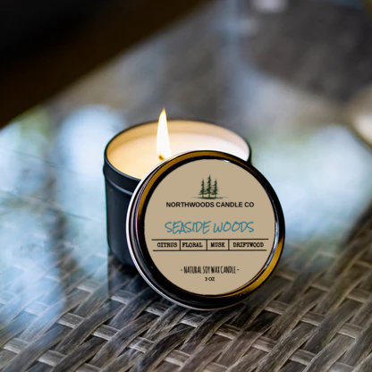 Seaside Woods Candle- Classic Collection