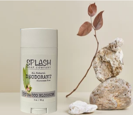 Tobacco Blossom Activated Charcoal Natural Deodorant