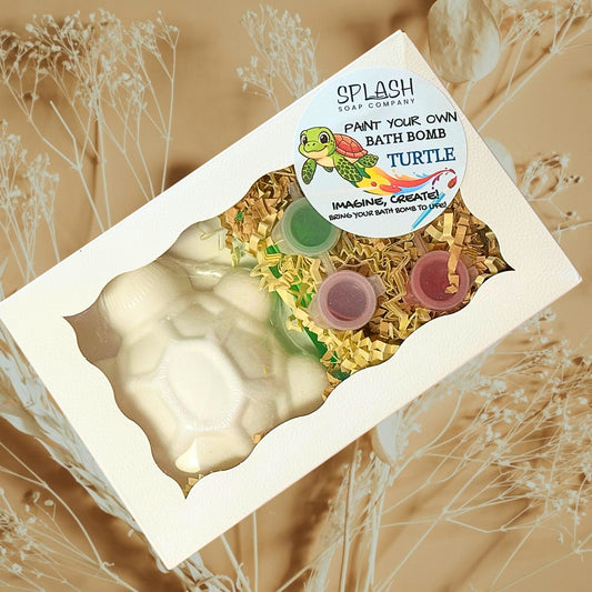TURTLE-PAINT YOUR OWN BATH BOMB